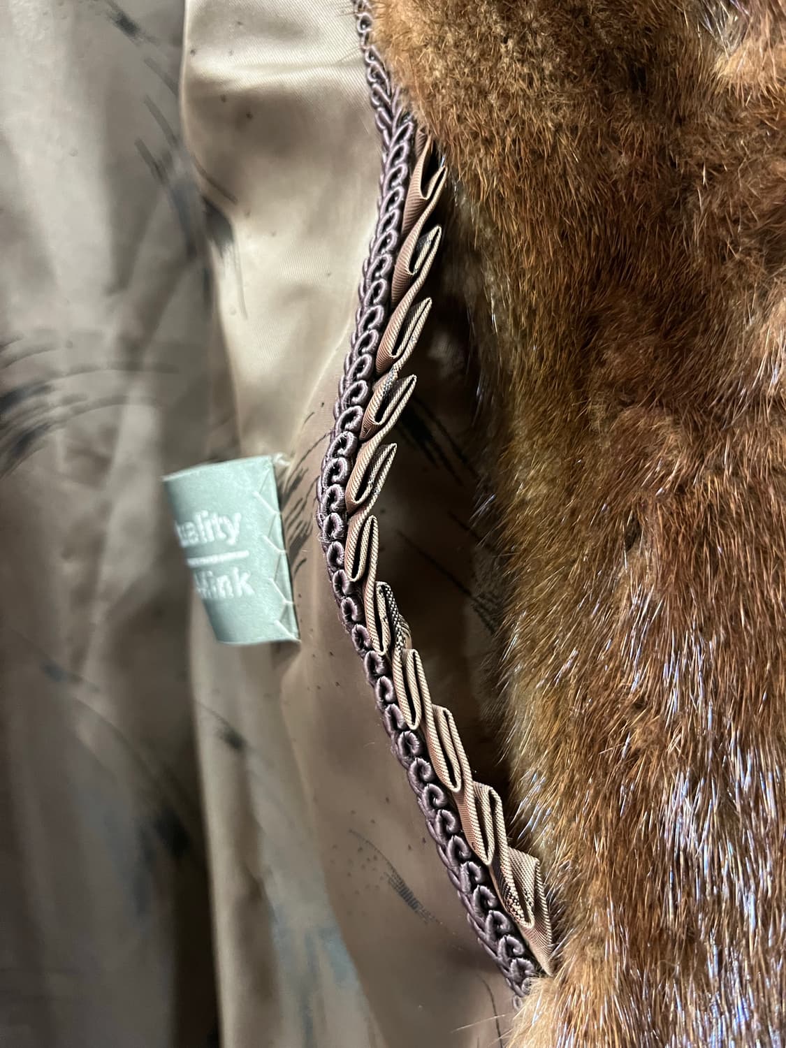 밍크 롱베스트 mink longvest 상품이미지5