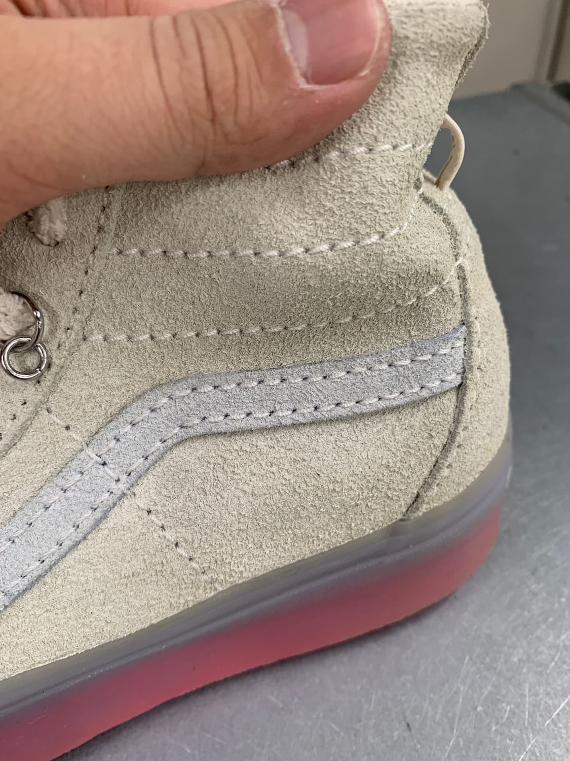 반스X아이린이즈굿 스케이트-하이 테이퍼드 스택폼 250 상품이미지5