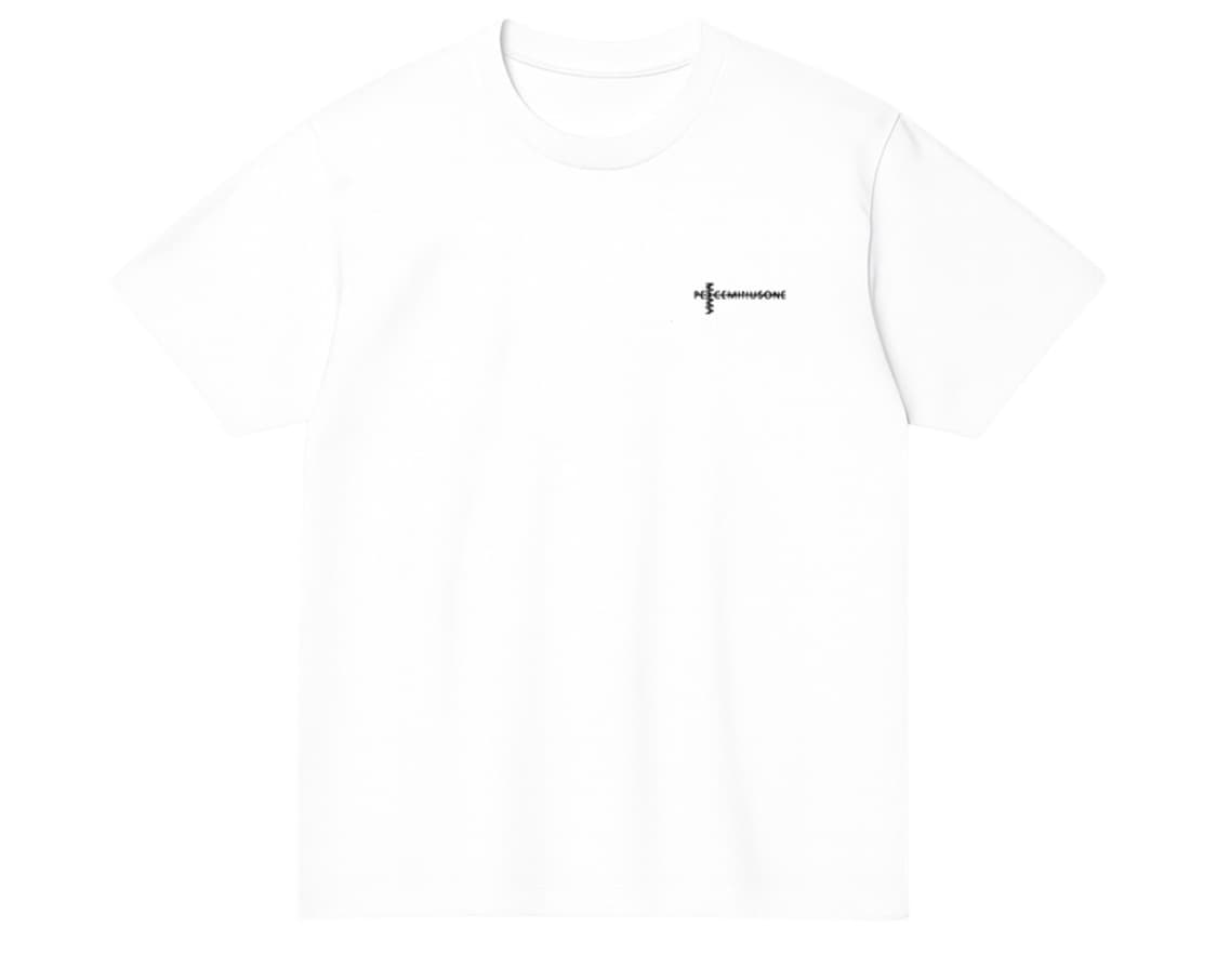 (L) 지드래곤 피스마이너스원x2025 마마 티셔츠 화이트 상품이미지2