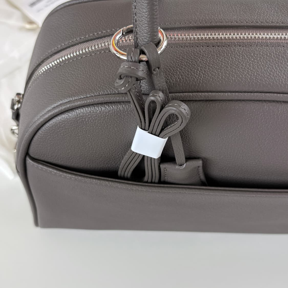 리본빛 Velora Shoulder Bag - Taupe Gray 상품이미지7