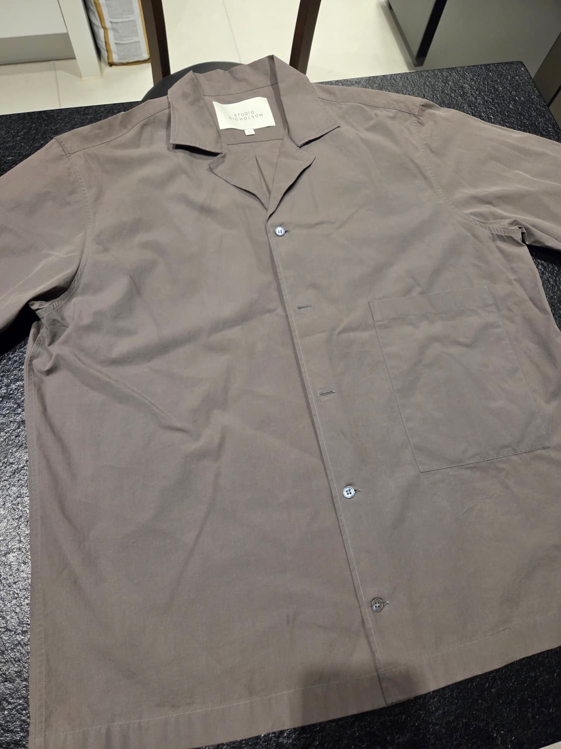 스튜디오니콜슨 반팔셔츠 L 상품이미지4