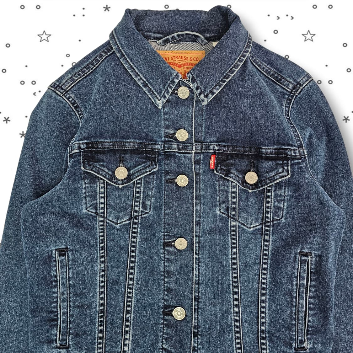 Levi's 리바이스 크롭 데님 자켓 상품이미지2