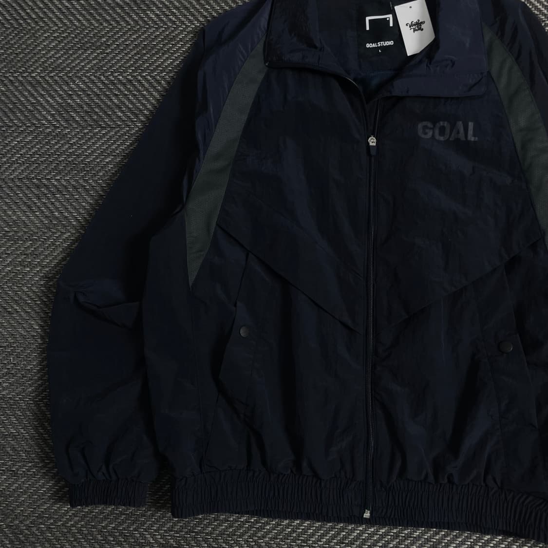 골스튜디오 리플렉티브 로고 디테일 바람막이 자켓o 3600 상품이미지3