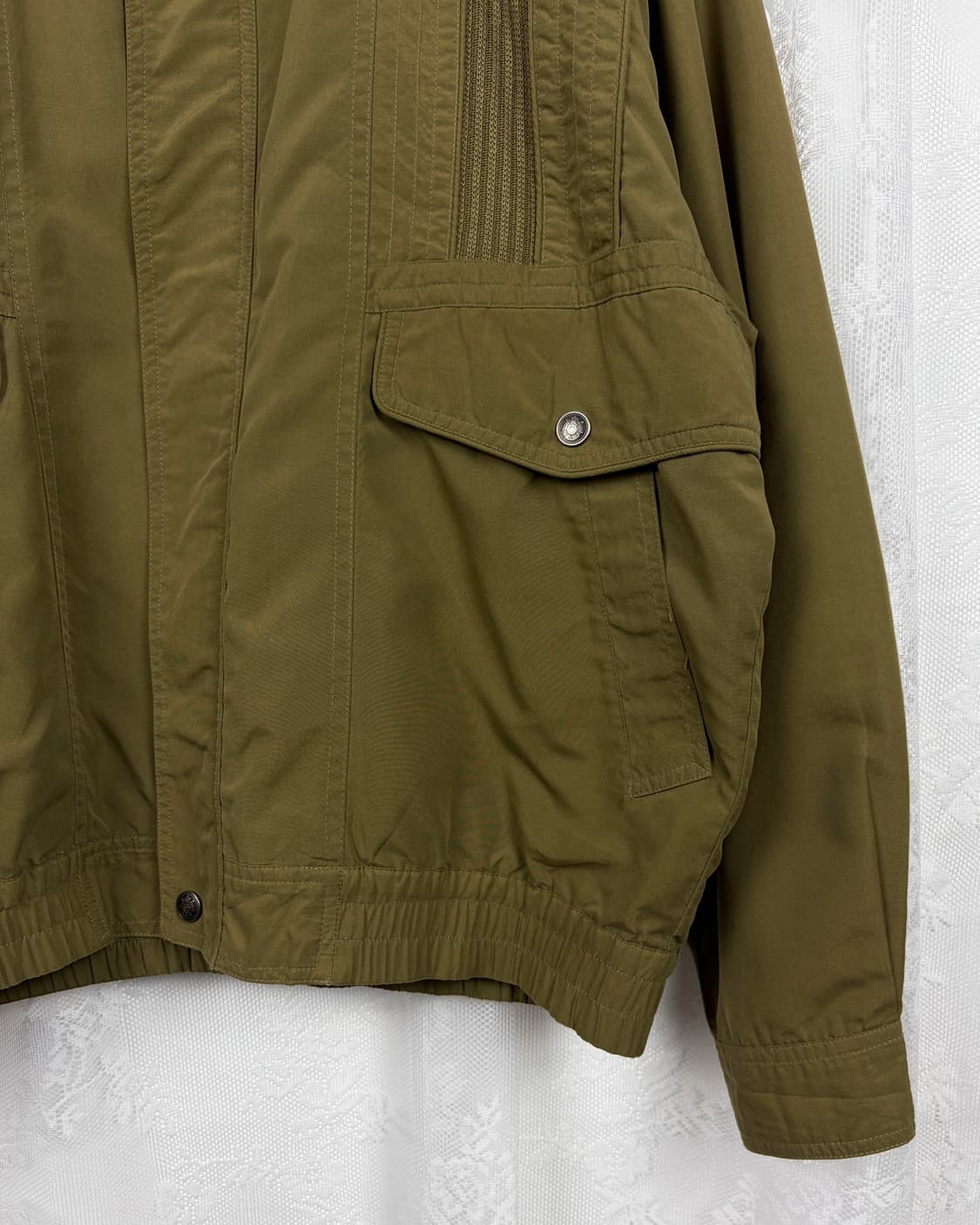 KD Room Vintage Olive Cropped Jacket 상품이미지3