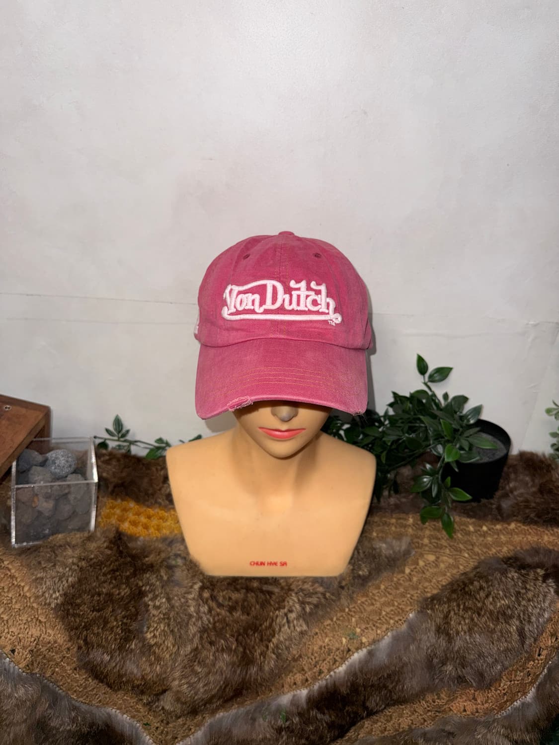 Von Dutch cherry pink logo ball cap 상품이미지2