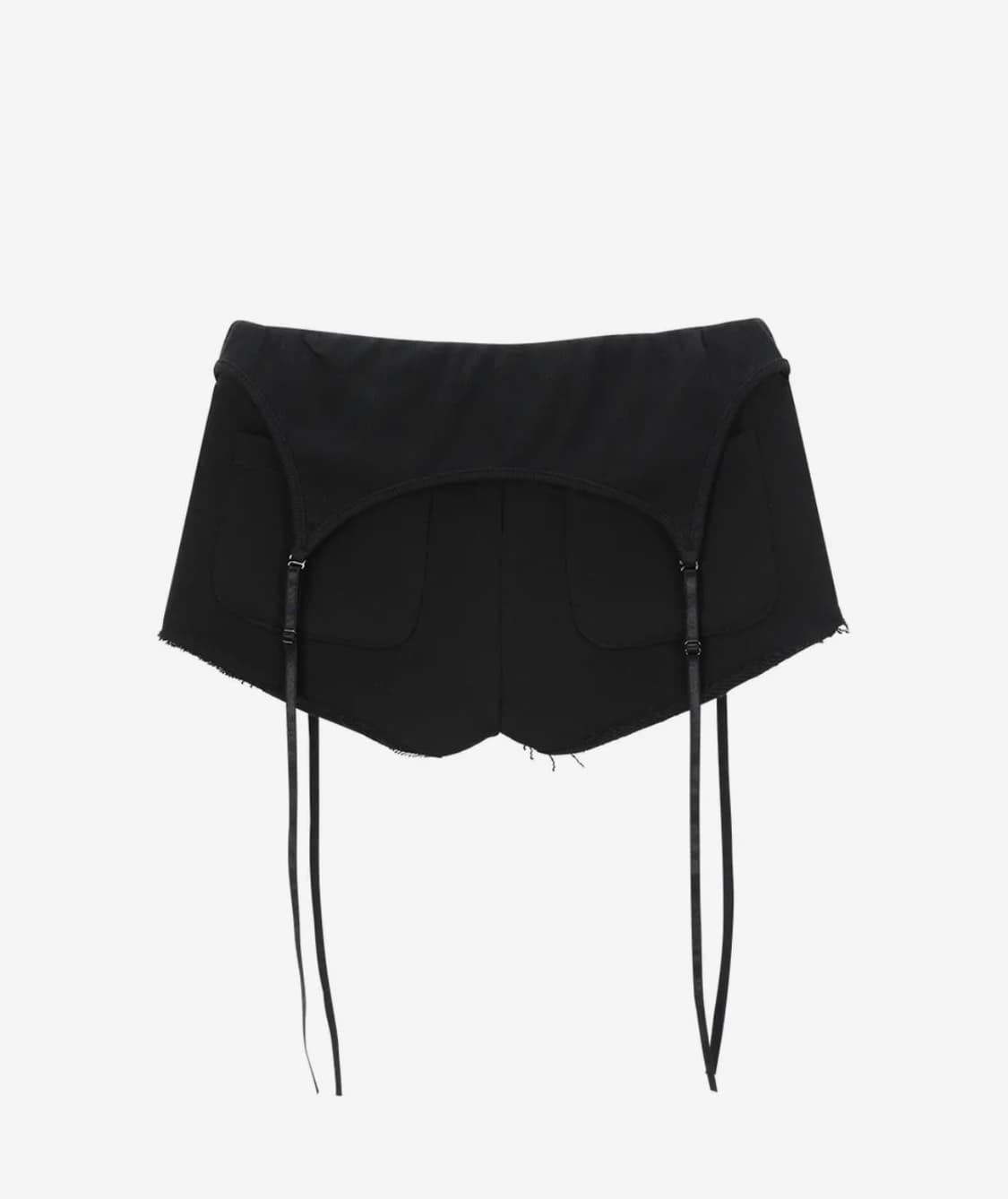 Layered Shorts / Black 상품이미지2