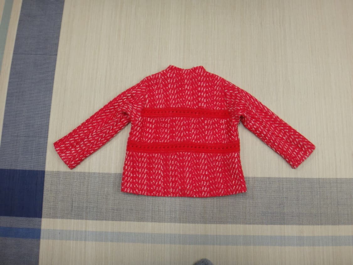 (82-94-160) 타임 TIME 울 실크 혼방 트위드 자켓 상품이미지2