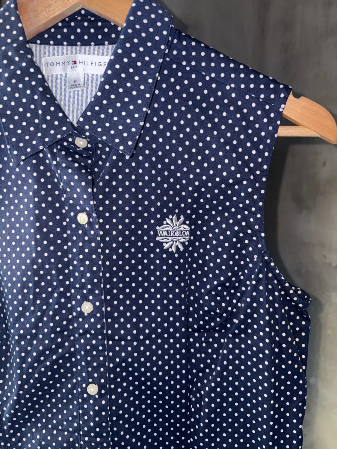 Dot cotton sleeveless 상품이미지3