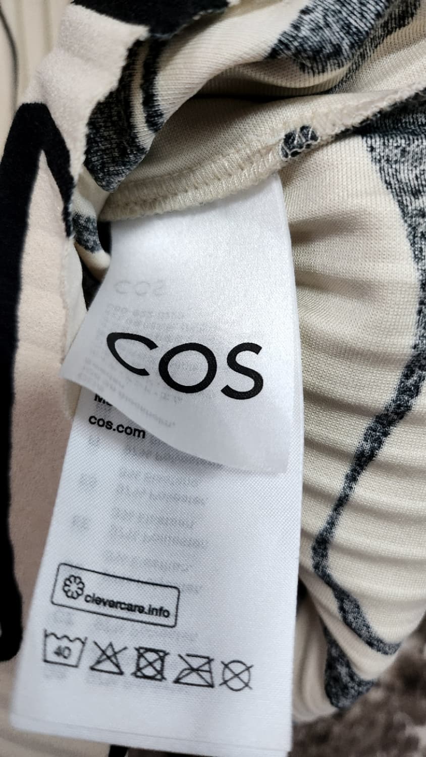 코스 남자 플리츠 상의 M 상품이미지5