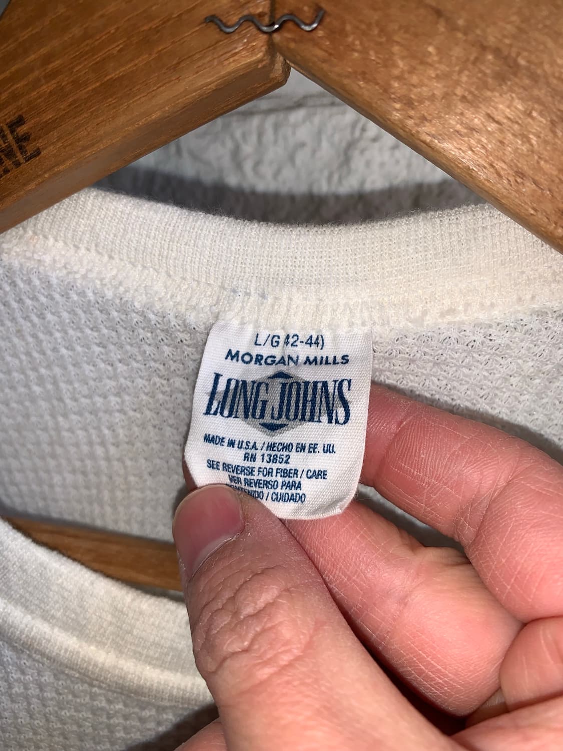 80-90년대 써멀 와플 롱슬리브 S,M,L,XL 상품이미지5