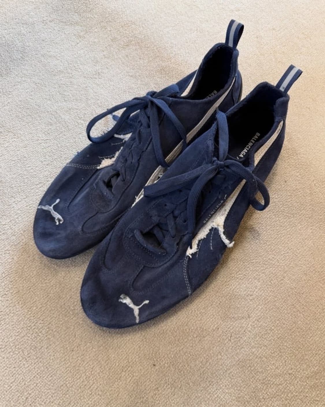 [43] 발렌시아가 퓨마 스피드캣 네이비 온라인 익스클루시브 상품이미지1