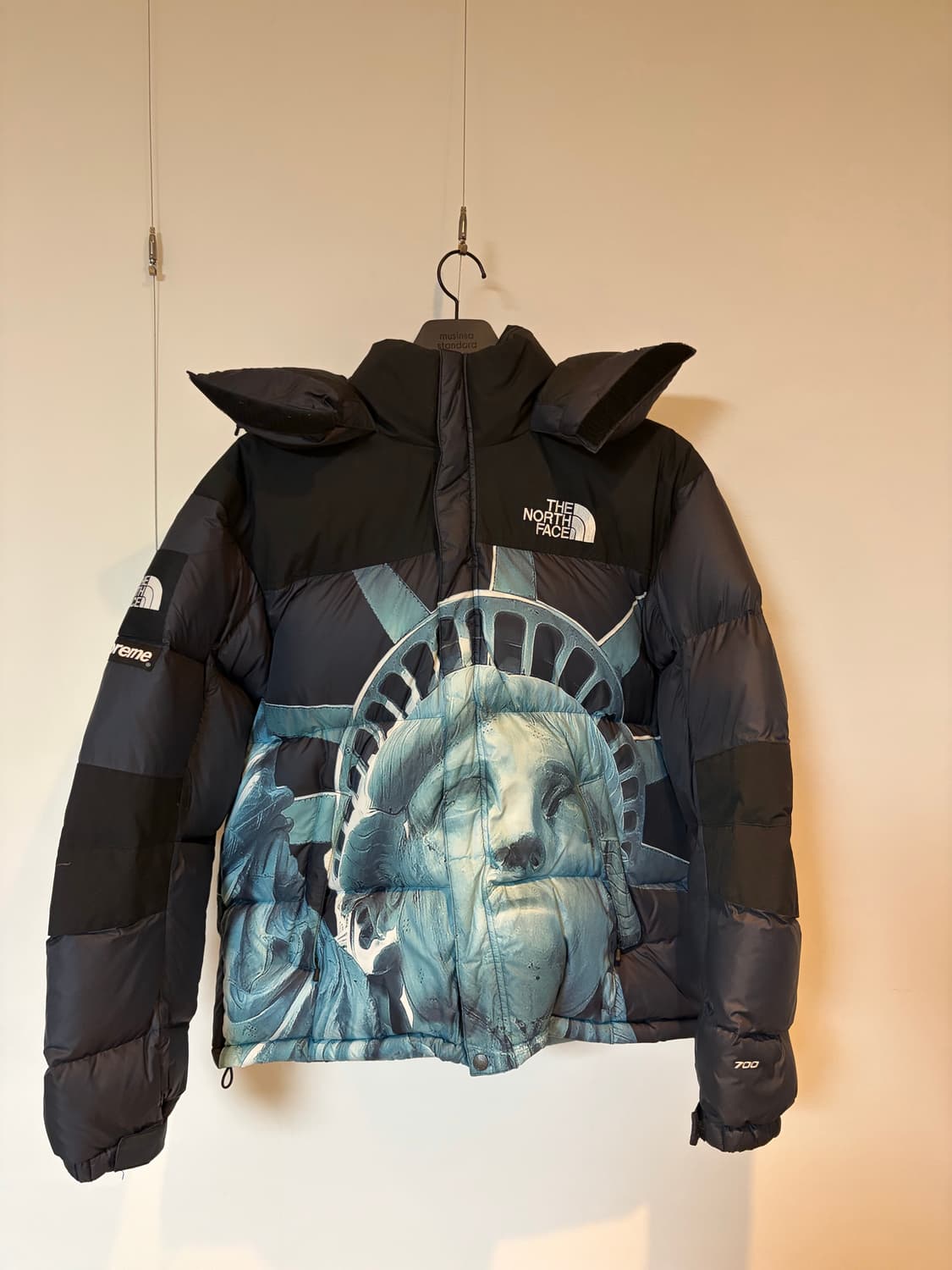 슈프림 노스페이스 자유의 여신상 발토로 패딩 상품이미지1