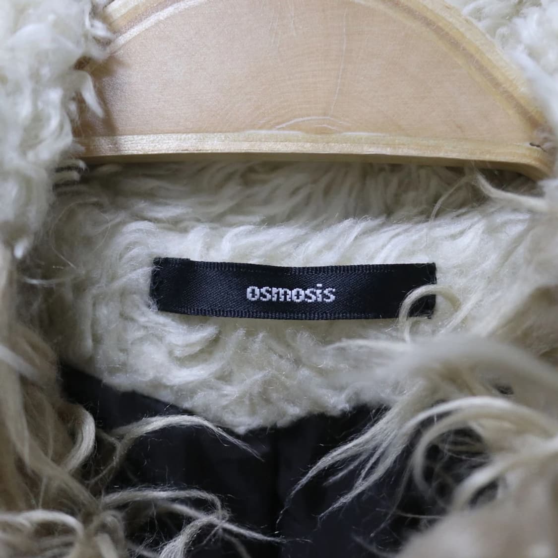 OSMOSIS 울 혼방 체크 케이프 자켓 63567 상품이미지8