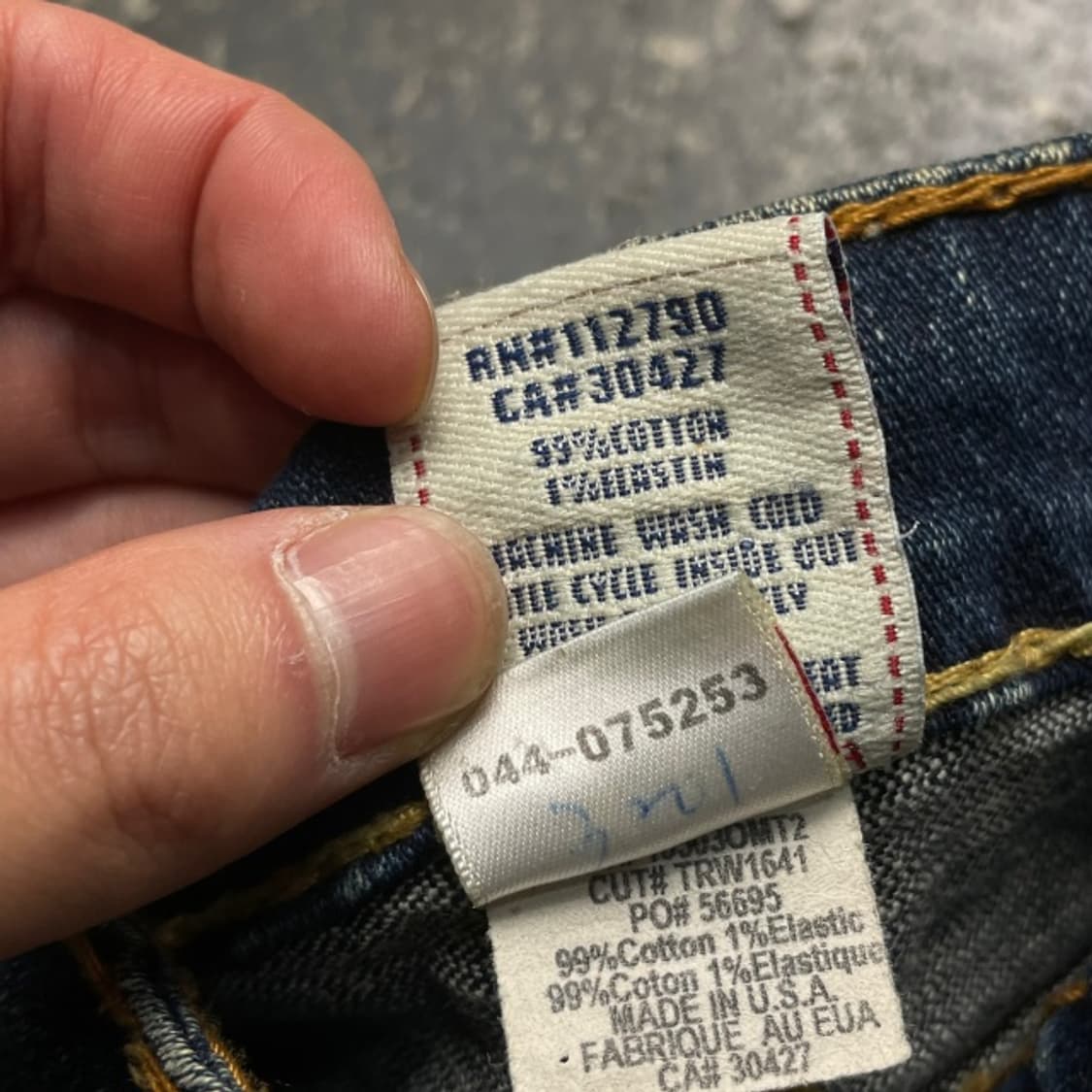 27 트루릴리전 조이 수퍼 티 부츠컷 청바지 상품이미지4