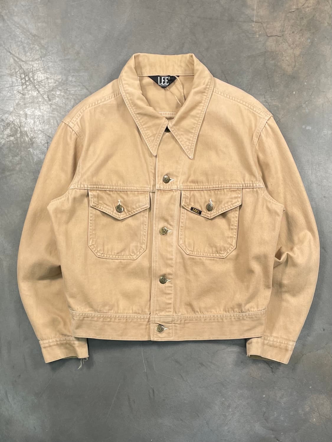 70s Lee USA 몰스킨 트러커 자켓 상품이미지1