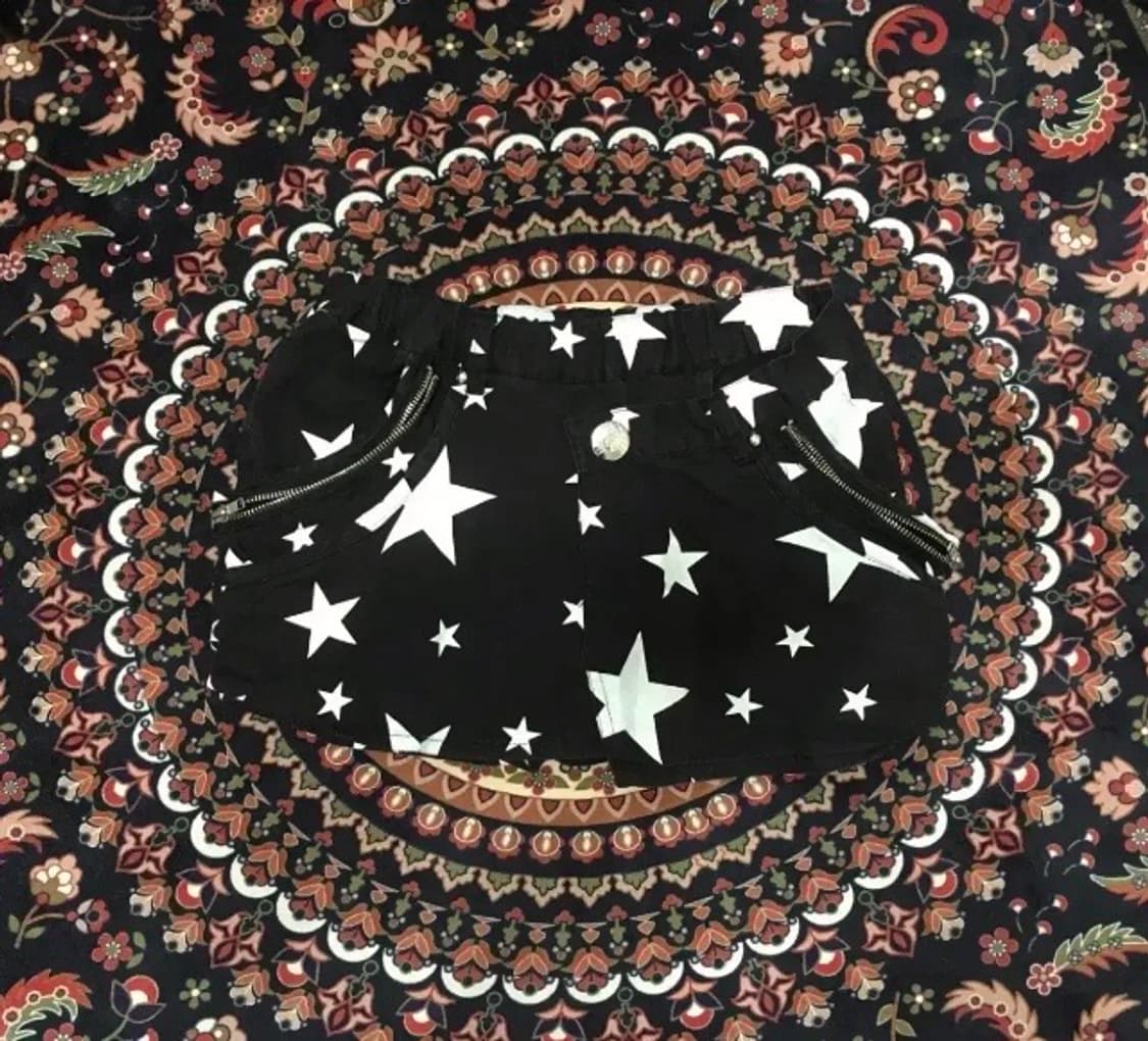 gyaru STAR mini skirt 상품이미지1