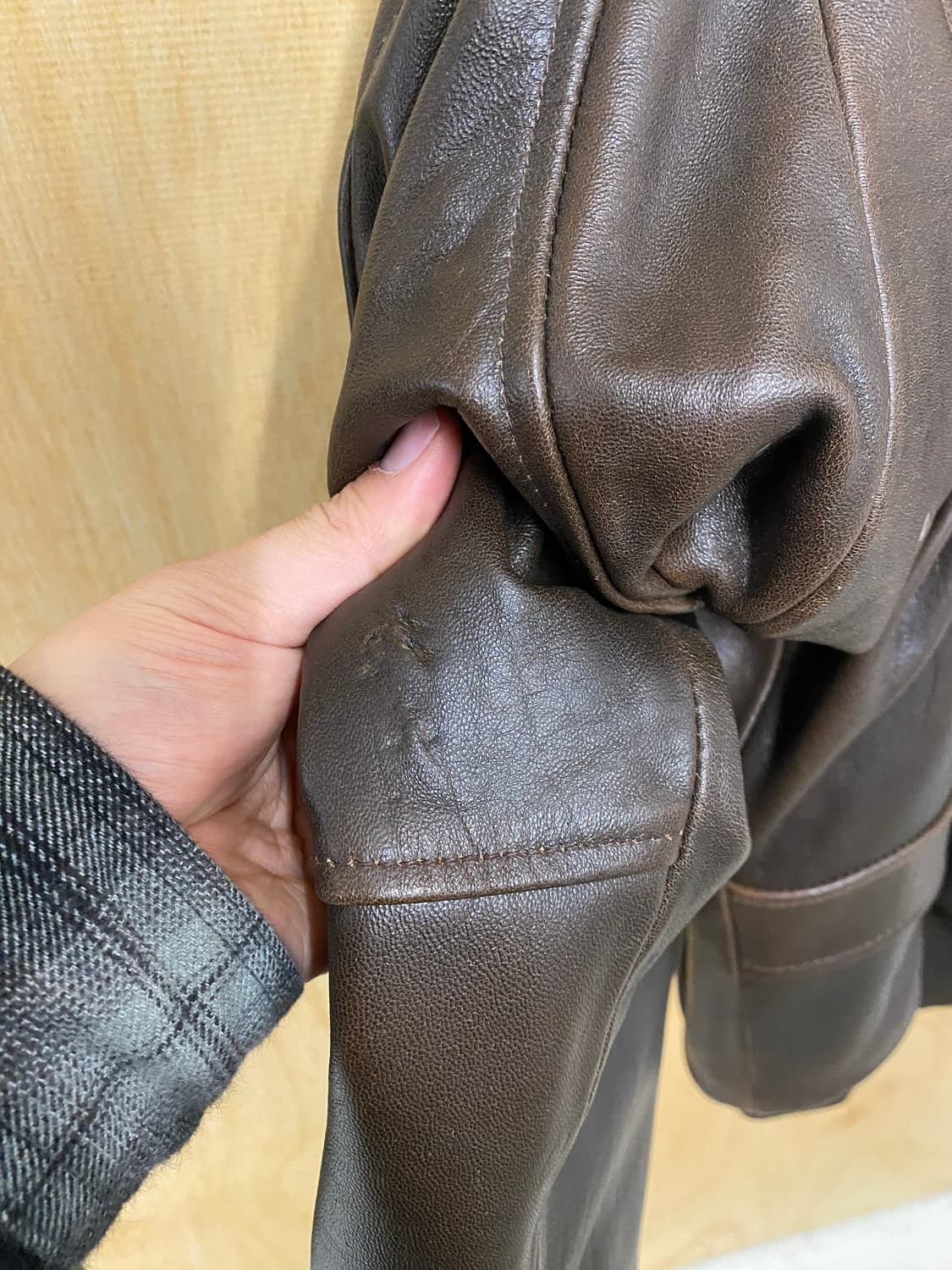 90’s AVIREX 90년대 아비렉스 G-1 레더자켓 상품이미지10