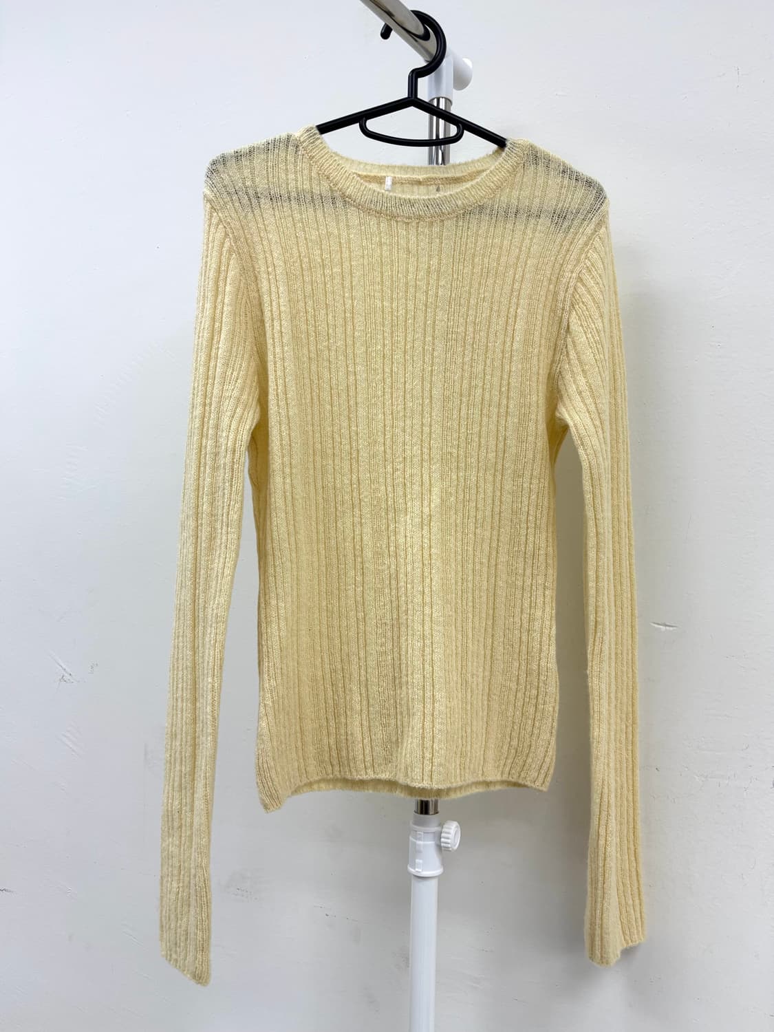 빈티지 연노랑 롱슬리브 상품이미지5