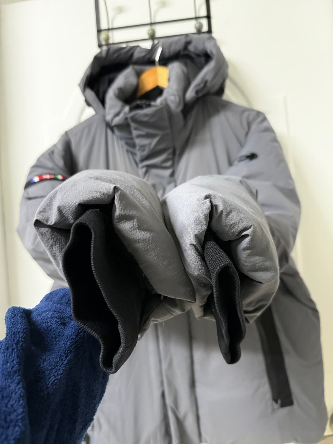 105사이즈 남성 아이더 구스다운 패딩 스투키 플렉스 상품이미지3