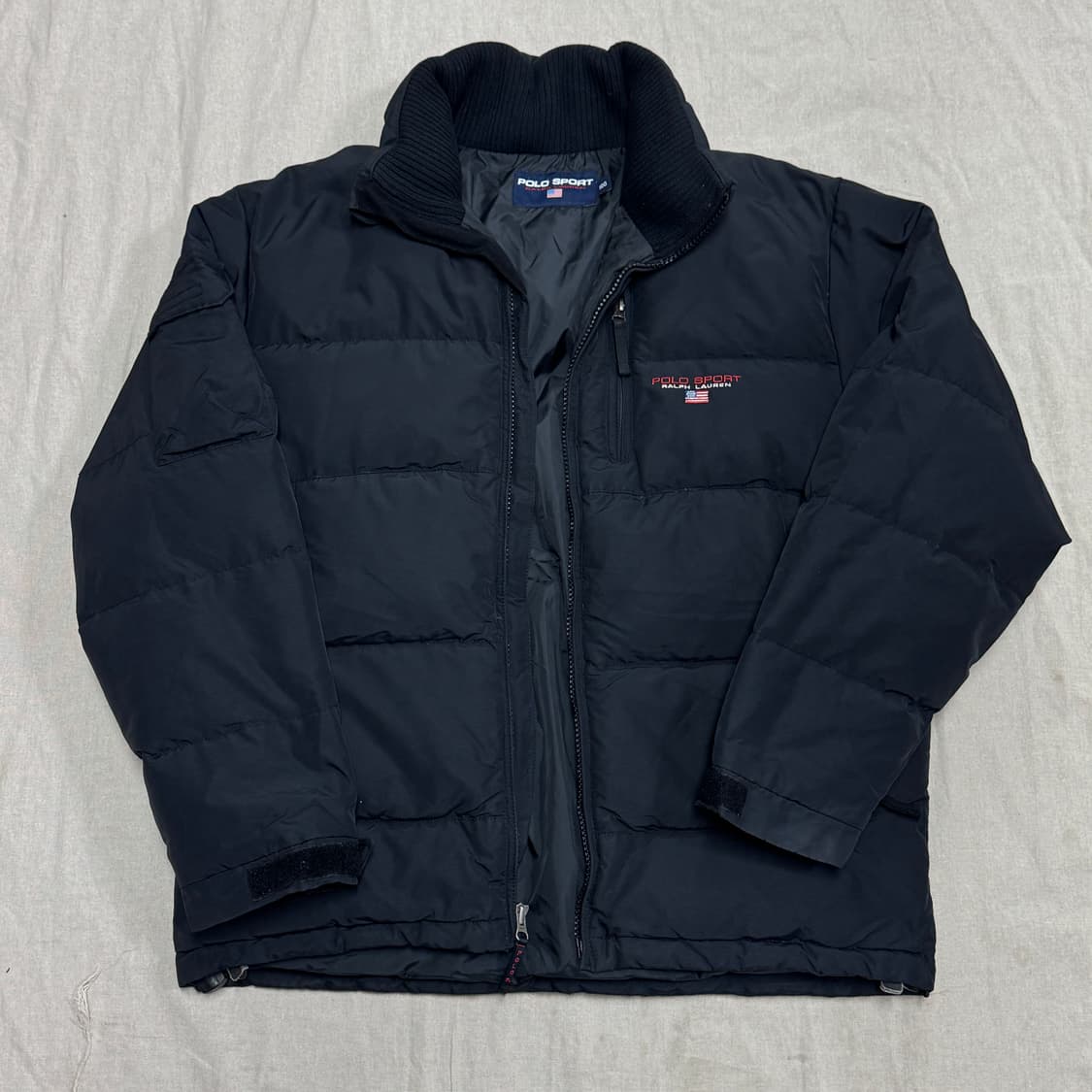 폴로랄프로렌 스포츠 성조기자수 구스다운 패딩 100 상품이미지1