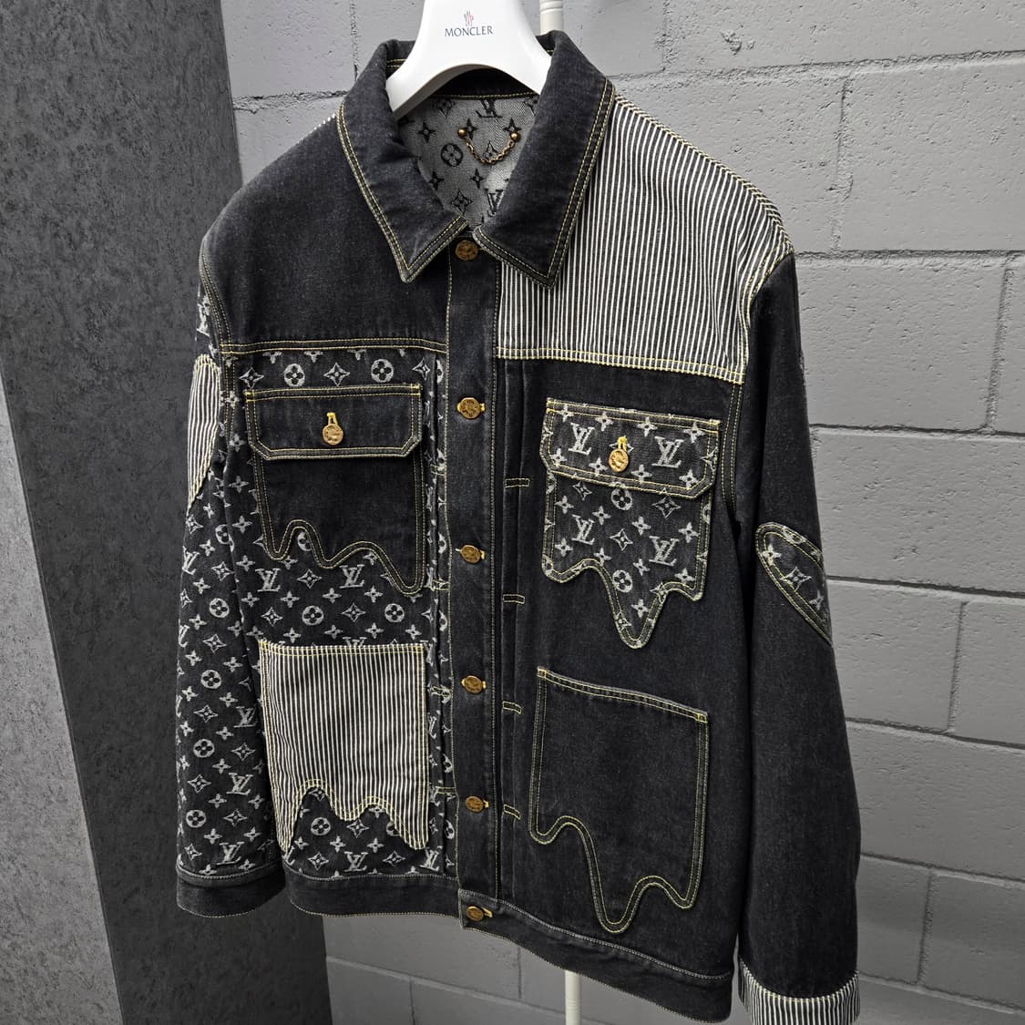 백화점판 / 루이비통 LV 모노그램 니고 크레이지 데님 청자켓 52 상품이미지1