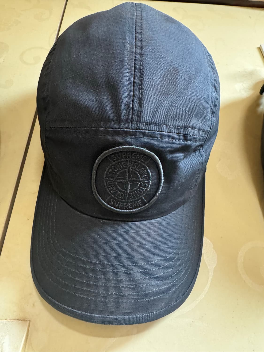 슈프림X스톤아일랜드 리액티브 캠프캡 상품이미지2