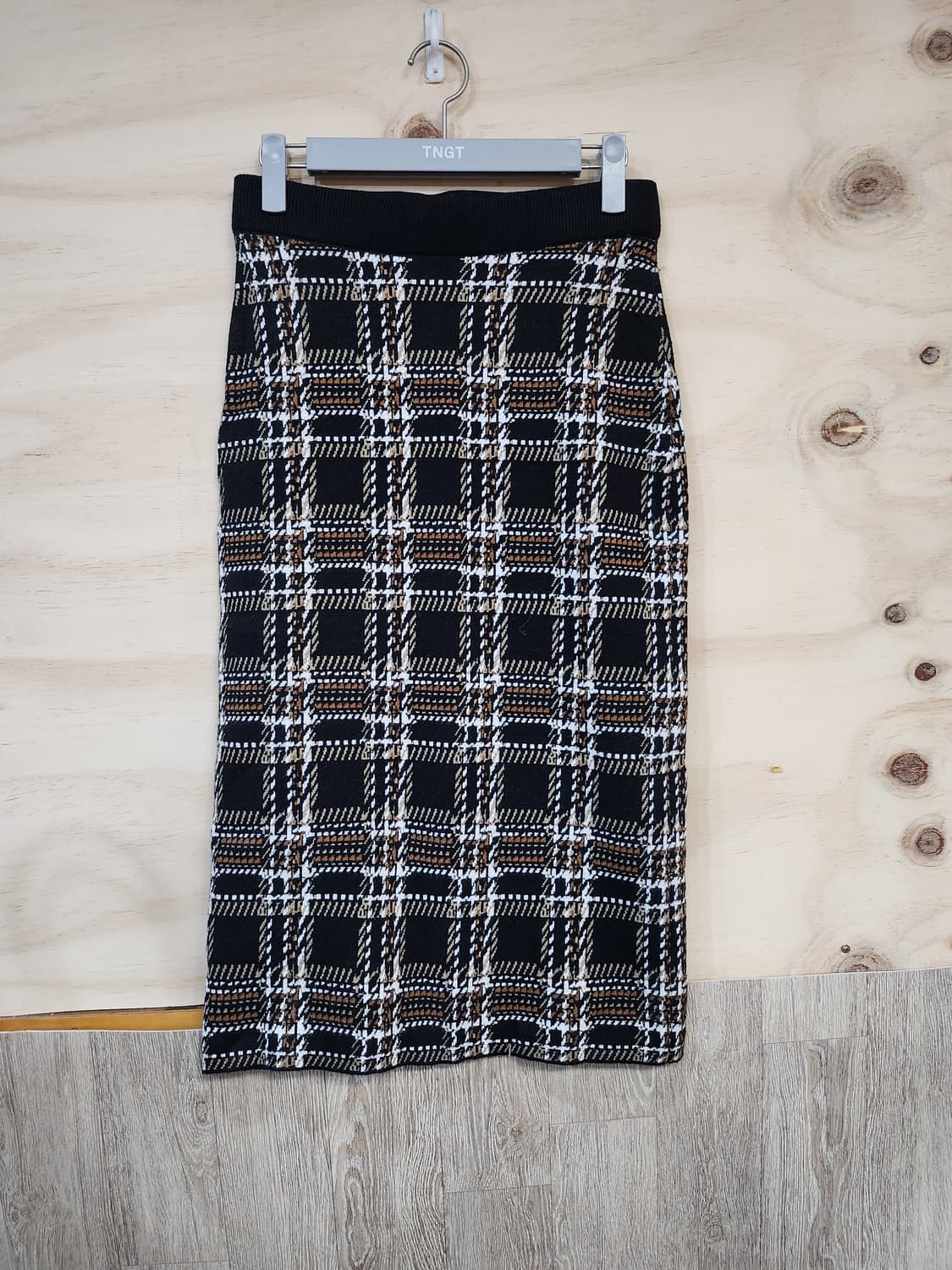 564) 여성 밴딩 체크 스커트 상품이미지4