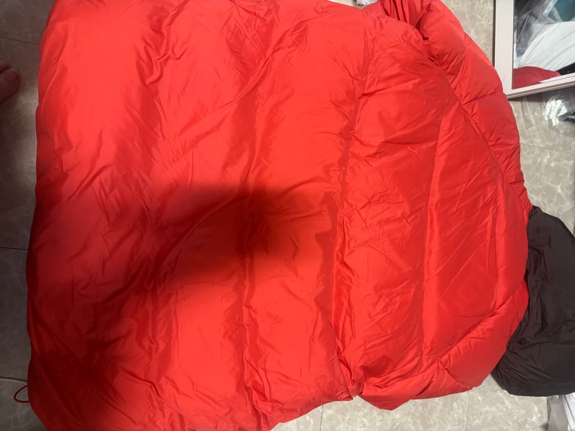 2XL 유니클로 마르니 패딩 오렌지 상품이미지9