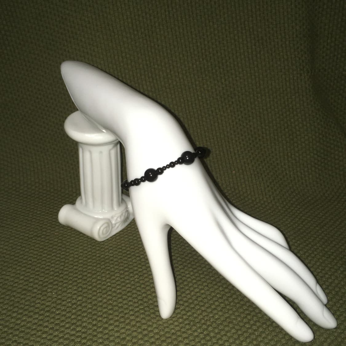 블랙 볼 비즈팔찌 상품이미지1