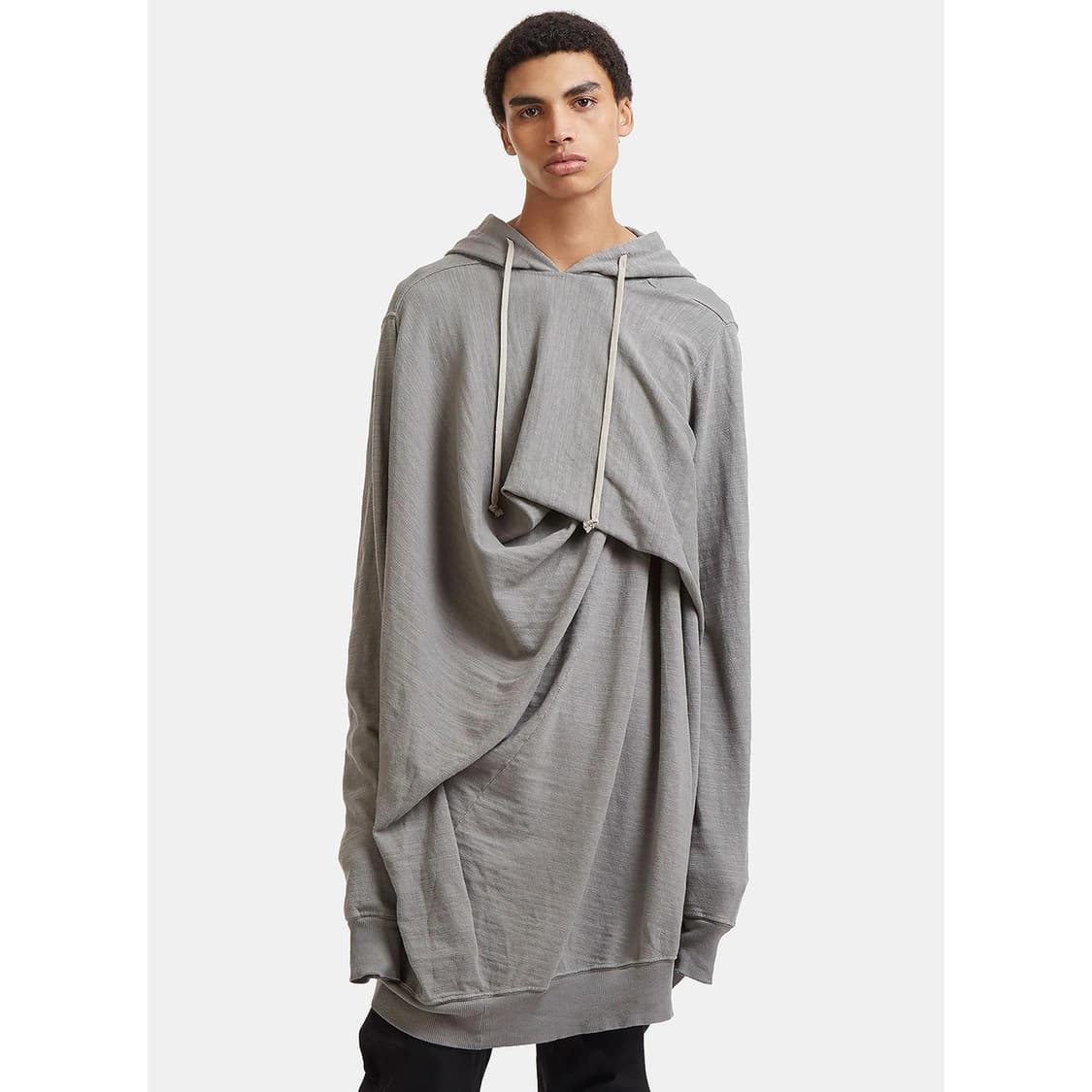 릭오웬스 - 17FW GLITTER DRKSHDW 드레이프 스웻 후드 - 상품이미지6