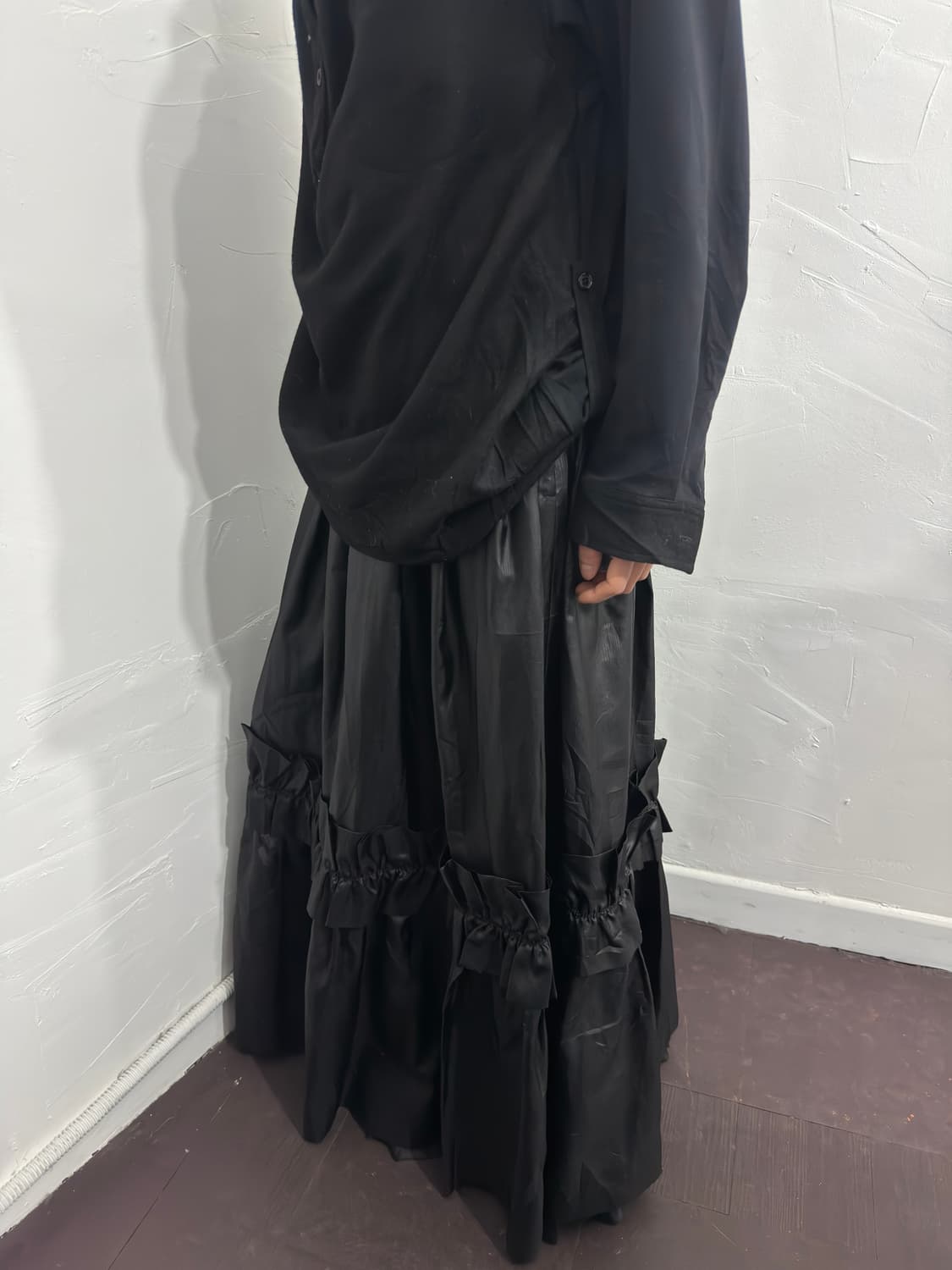 frill detail maxi skirt 상품이미지6