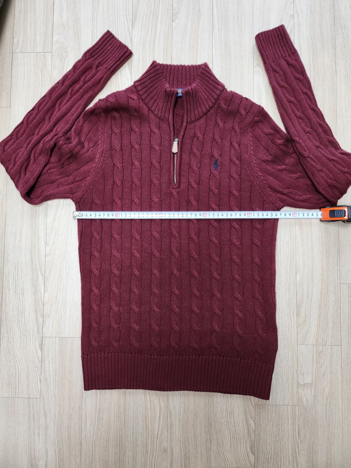 폴로랄프로렌 케이블하프집업(L 상품이미지5