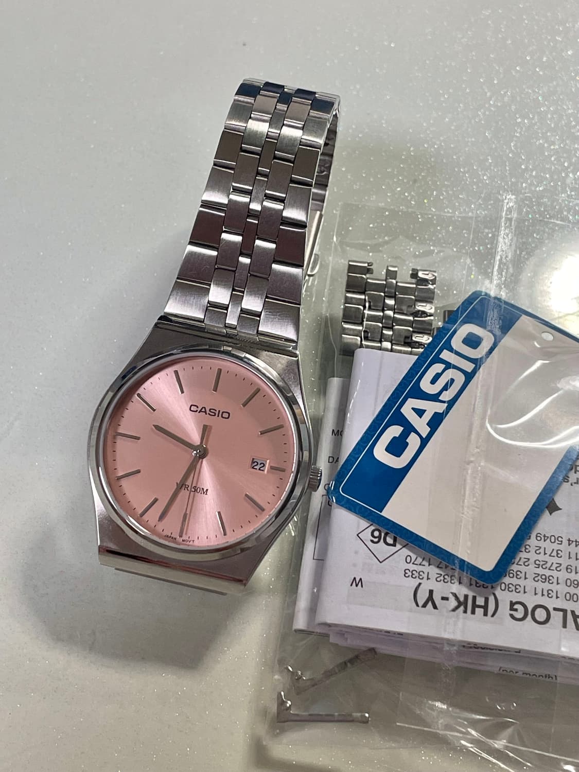 카시오 MTP-B145D 라이트핑크 상품이미지1