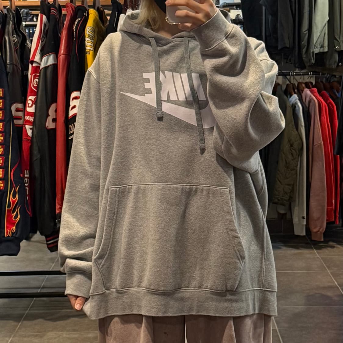 [NO.9]Nike 그레이 후드티 상품이미지2