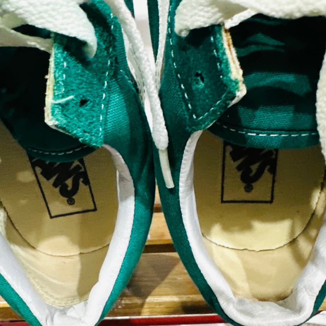 270) 반스 운동화 남성 남자 신발 올드스쿨 그린 스웨이드 상품이미지8