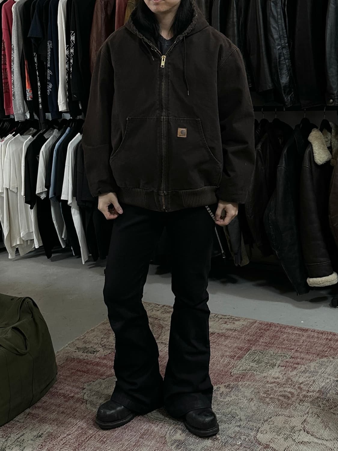 00's OG 칼하트 J130 액티브 자켓 칼하트 DKB 상품이미지3