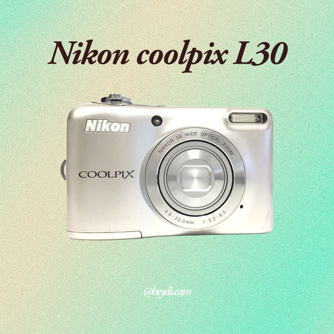 Nikon COOLPIX 니콘 쿨픽스 L30 실버 상품이미지1