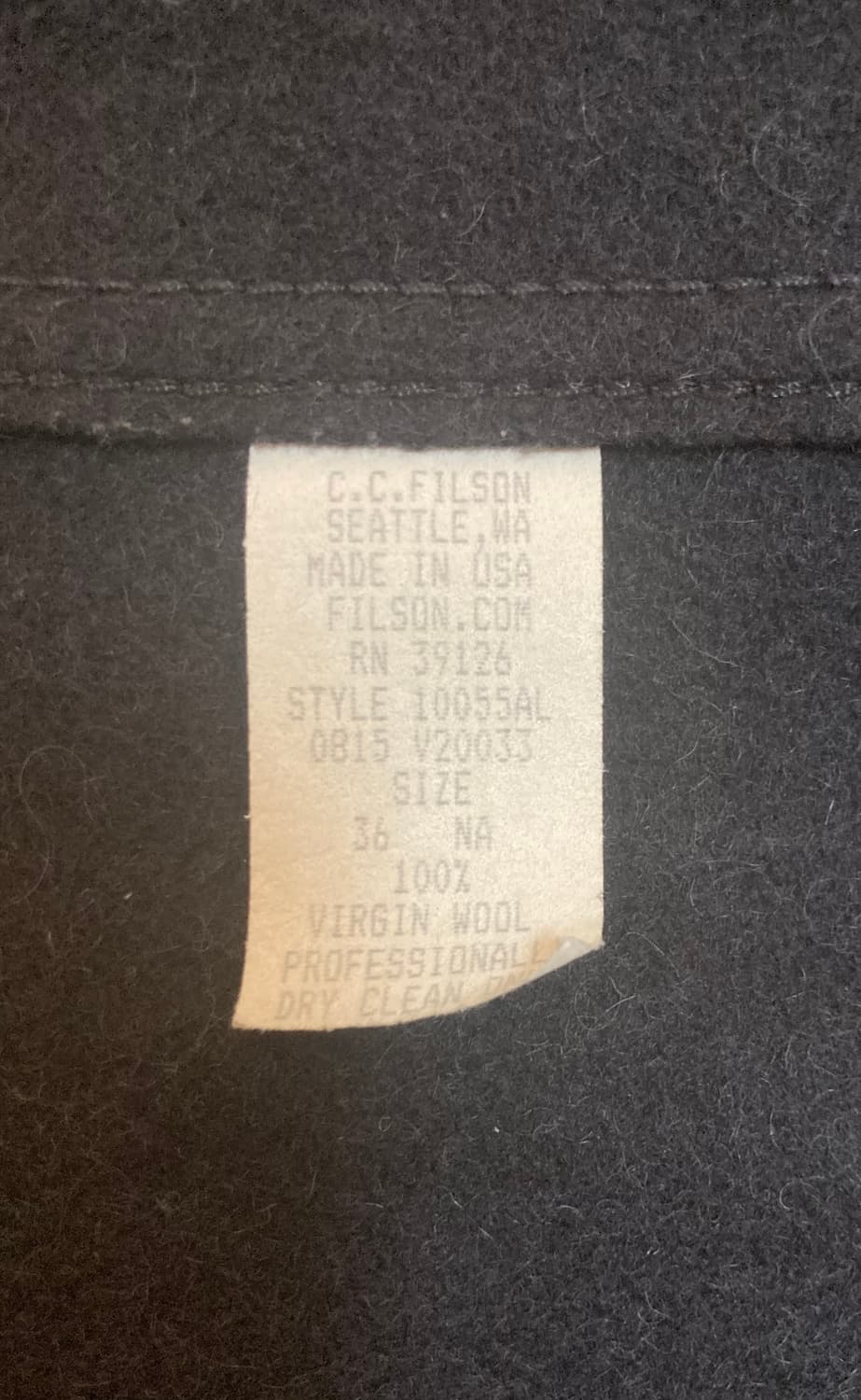 필슨 매키노 울 100% 베스트 36 상품이미지3