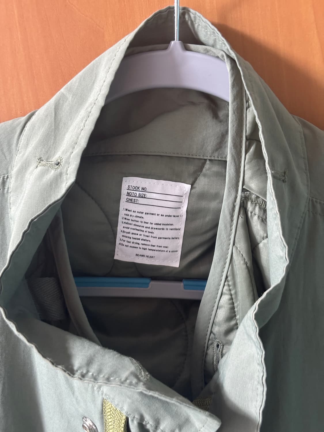 빔스 m65 개파카 m사이즈 상품이미지2