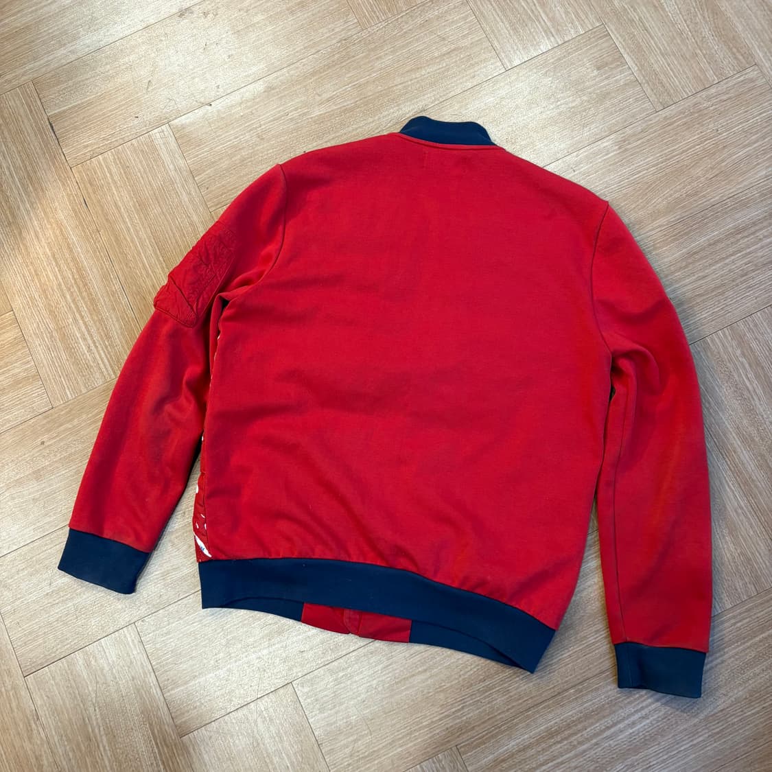 폴로 랄프로렌 다운힐 스키 더블 니트 다운 자켓 상품이미지8