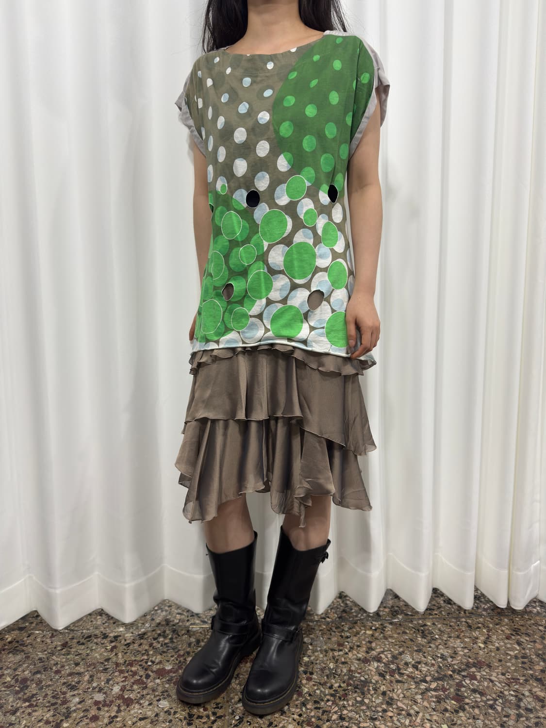 layered midi skirt 상품이미지5