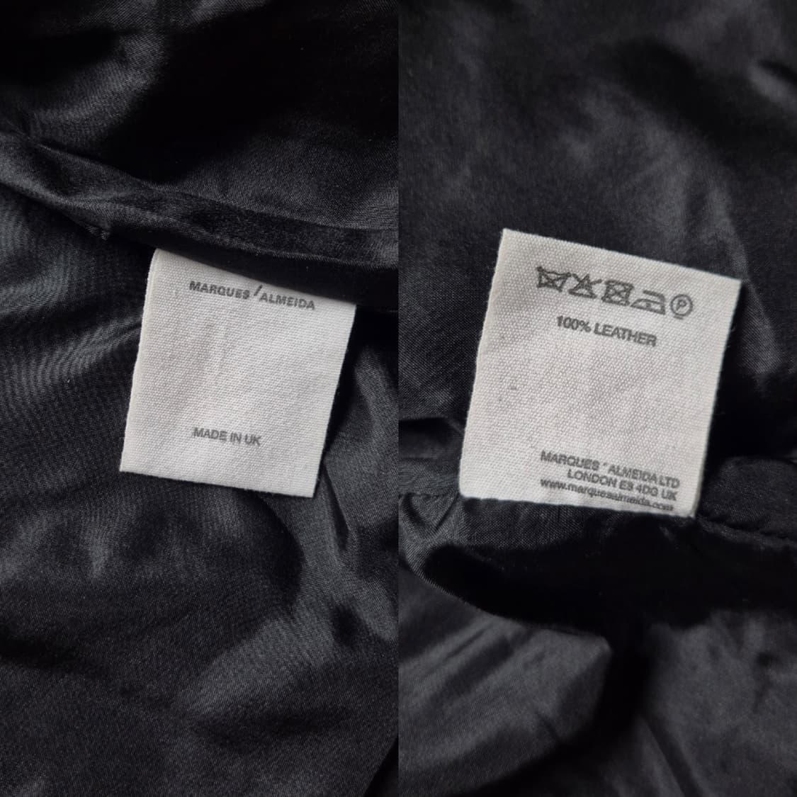 [M] 마르케스알메이다 송치가죽자켓 상품이미지9