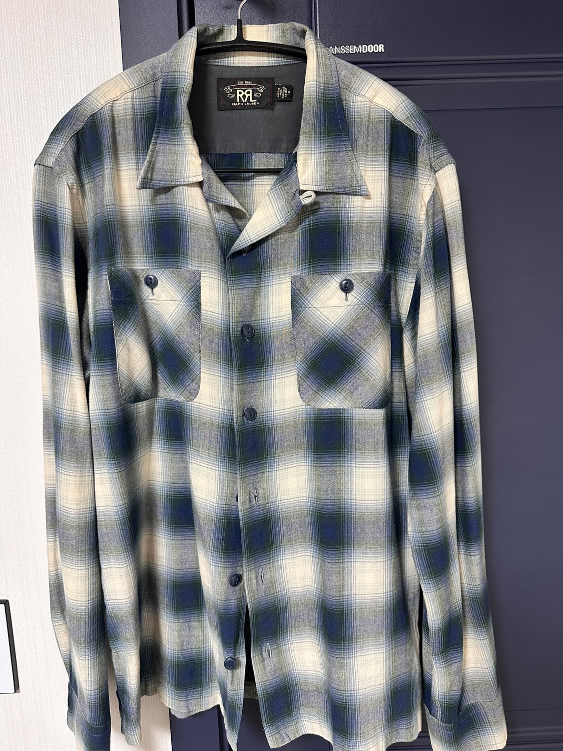 RRL 옴브레 캠프셔츠 M 상품이미지1