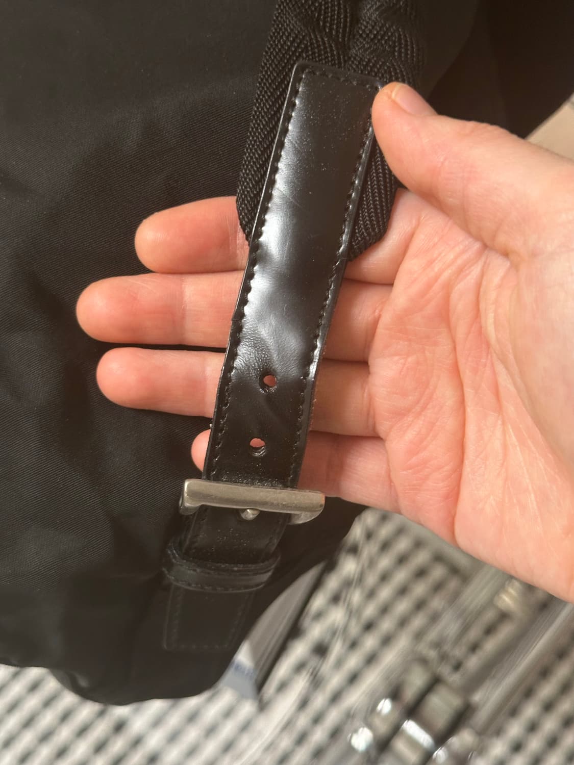 프라다 투포켓 포코노 나일론 백팩 미디엄 상품이미지6