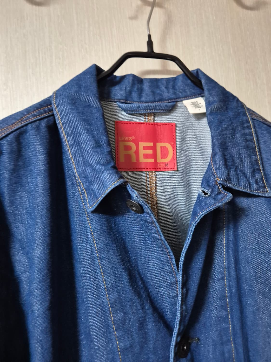 리바이스 엔지니어드 코트 자켓 레드라인 m 남성 상품이미지3