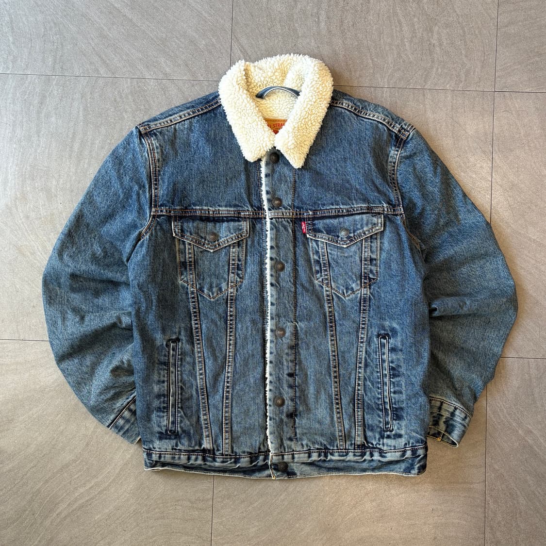리바이스 정품 데님 쉐르파 자켓 상품이미지1