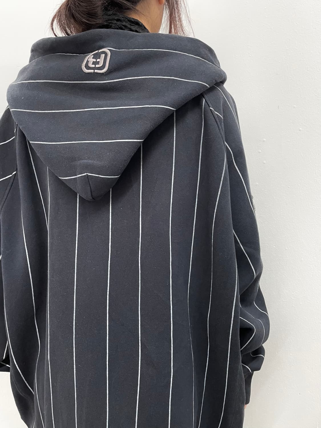 프레키메시브 올드스쿨 스트라이프 후드집업 상품이미지5