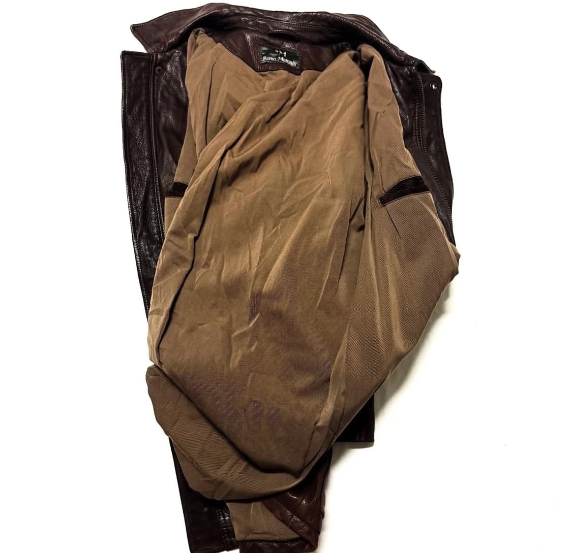 이태리 사슴가죽 레더 코트 상품이미지3