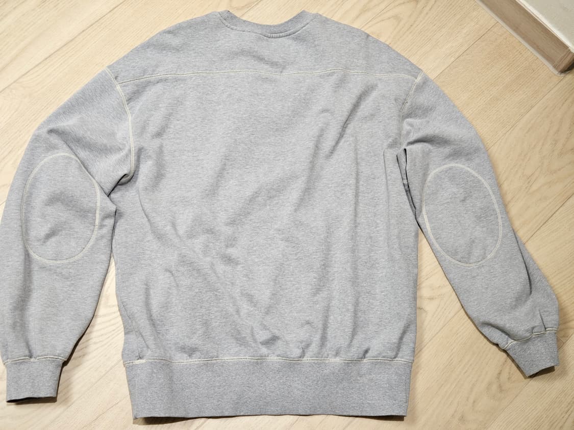 러프사이드 오버사이즈드 스웻셔츠 그레이 2 (택포) 상품이미지1