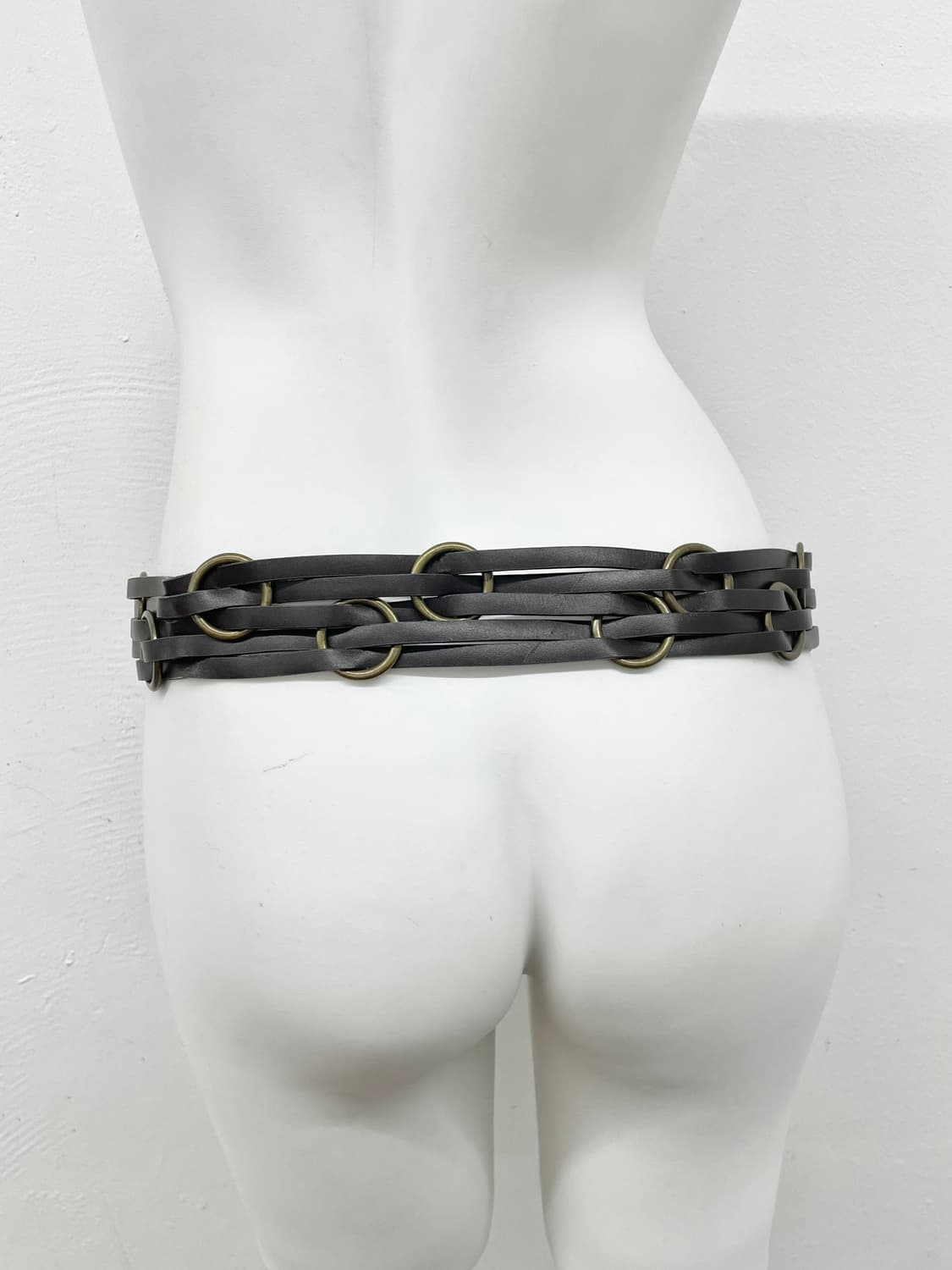 레이어드 링 버클 벨트 상품이미지4